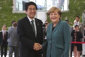 Канцлер ФРГ Ангела Меркель находится в Японии с визитом - ảnh 1